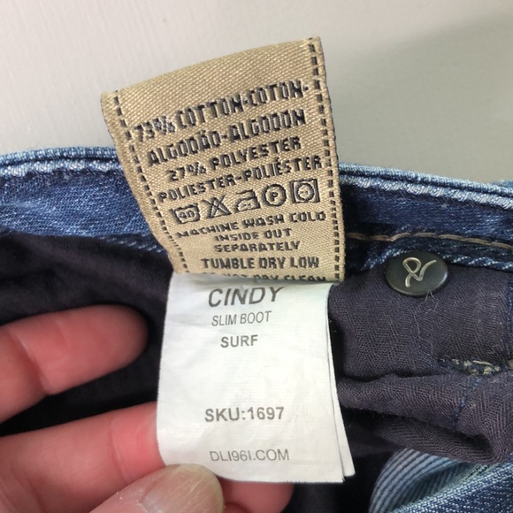 DL1961 Cindy slim bootcut denim - Picture 4 of 6